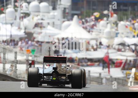 Jenson-Taste (GBR) McLaren MP4/27. Großer Preis von Monaco, Samstag, 26. Mai 2012. Monte Carlo, Monaco. Stockfoto