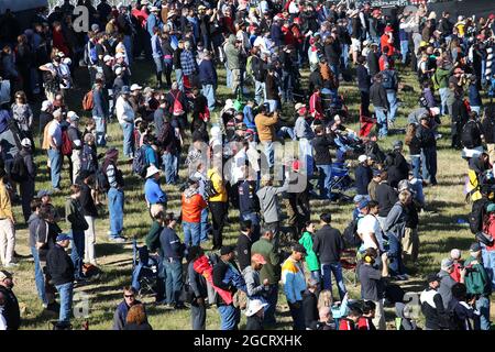 Lüfter. Großer Preis der Vereinigten Staaten, Freitag, 16. November 2012. Circuit of the Americas, Austin, Texas, USA. Stockfoto