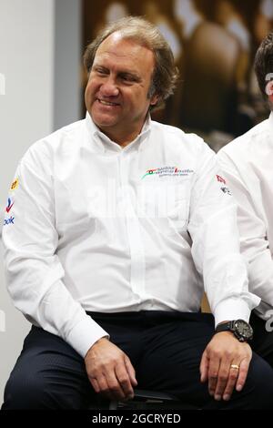 Robert Fearnley (GBR) Sahara Force India F1 Team Deputy Team Principal. Sahara Force India F1 VJM06 Launch, Freitag, 1. Februar 2013. Silverstone, England. Stockfoto