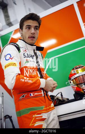 Jules Bianchi (FRA) Sahara Force India F1. Formel-1-Tests, Tag vier, Freitag, 22. Februar 2013. Barcelona, Spanien. Stockfoto