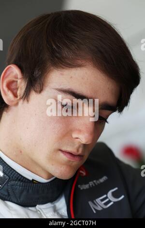 Esteban Gutierrez (MEX) sauber. Formel-1-Tests, Tag zwei, Freitag, 1. März 2013. Barcelona, Spanien. Stockfoto