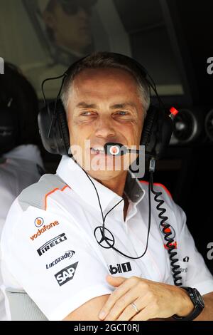 Martin Whitmarsh (GBR) McLaren Chief Executive Officer. Großer Preis von Australien, Freitag, 15. März 2013. Albert Park, Melbourne, Australien. Stockfoto