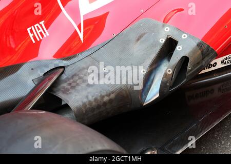 Ferrari F138 Auspuffdetails. Großer Preis von China, Donnerstag, 11. April 2013. Shanghai, China. Stockfoto