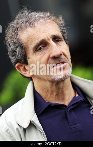 Alain Prost (FRA). Großer Preis von Spanien, Freitag, 10. Mai 2013. Barcelona, Spanien. Stockfoto