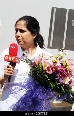 Monisha Kaltenborn (AUT) sauber Teamleiterin. Großer Preis von Spanien, Freitag, 10. Mai 2013. Barcelona, Spanien. Stockfoto