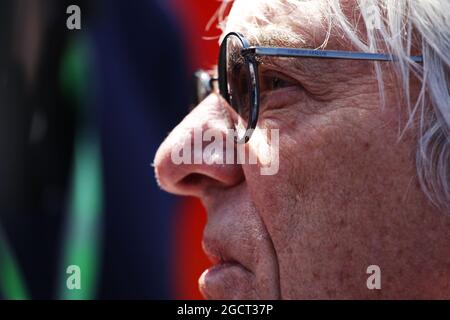 Bernie Ecclestone (GBR) CEO der Formula One Group (FOM). Großer Preis von Spanien, Samstag, 11. Mai 2013. Barcelona, Spanien. Stockfoto