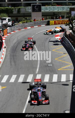 Jenson-Taste (GBR) McLaren MP4-28. Großer Preis von Monaco, Sonntag, 26. Mai 2013. Monte Carlo, Monaco. Stockfoto