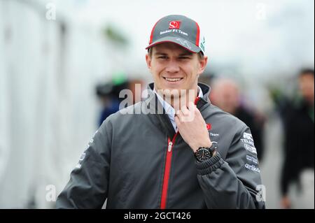 Nico Hulkenberg (GER) sauber. Großer Preis von Kanada, Donnerstag, 6. Juni 2013. Montreal, Kanada. Stockfoto