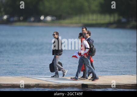 Felipe Massa (BH) Ferrari. Großer Preis von Kanada, Sonntag, 9. Juni 2013. Montreal, Kanada. Stockfoto