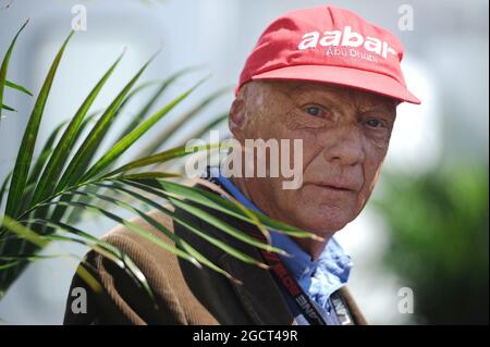 Niki Lauda (AUT) Mercedes Non-Executive Chairman. Großer Preis von Kanada, Sonntag, 9. Juni 2013. Montreal, Kanada. Stockfoto