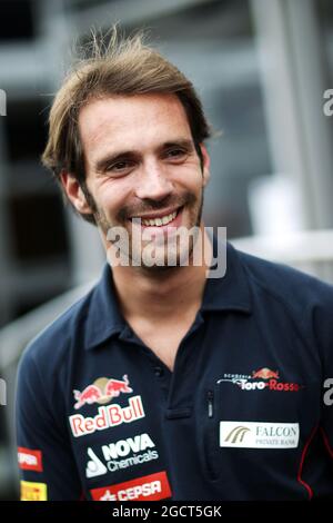 Jean-Eric Vergne (FRA) Scuderia Toro Rosso. Großer Preis von Deutschland, Donnerstag, 4. Juli 2013. Nürburgring, Deutschland. Stockfoto