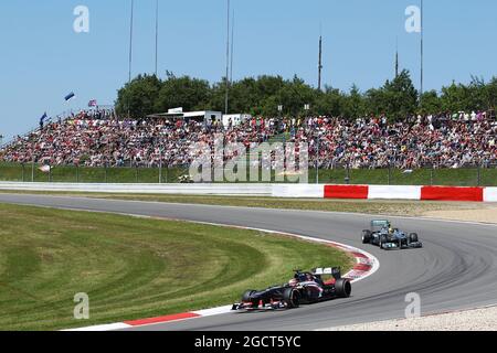 Nico Hulkenberg (GER) sauber C32. Großer Preis von Deutschland, Sonntag, 7. Juli 2013. Nürburgring, Deutschland. Stockfoto