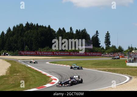 Nico Hulkenberg (GER) sauber C32. Großer Preis von Deutschland, Sonntag, 7. Juli 2013. Nürburgring, Deutschland. Stockfoto