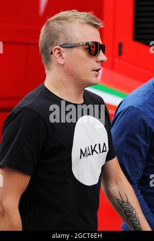 Kimi Räikkönen (FIN) Lotus F1 Team. Großer Preis von Ungarn, Donnerstag, 25. Juli 2013. Budapest, Ungarn. Stockfoto