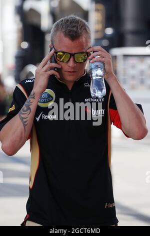 Kimi Räikkönen (FIN) Lotus F1 Team. Großer Preis von Ungarn, Freitag, 26. Juli 2013. Budapest, Ungarn. Stockfoto