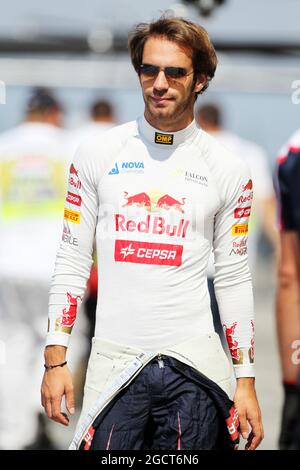 Jean-Eric Vergne (FRA) Scuderia Toro Rosso. Großer Preis von Ungarn, Samstag, 27. Juli 2013. Budapest, Ungarn. Stockfoto