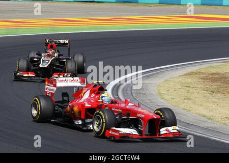 Felipe Massa (BRA) Ferrari F138. Großer Preis von Ungarn, Sonntag, 28. Juli 2013. Budapest, Ungarn. Stockfoto