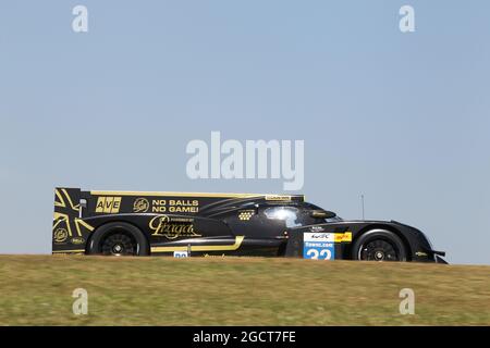 Thomas Holzer (GER)/Dominik Kraihamer (AUT)/Jan Charouz (CZE) Lotus T128. FIA-Langstrecken-Weltmeisterschaft, Runde 4, Freitag, 30. August 2013. Sao Paulo, Brasilien. Stockfoto