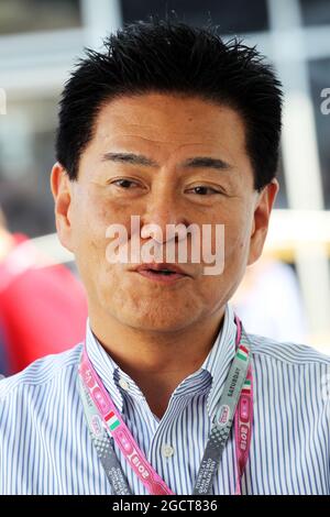 Yasuhisa Arai (JPN) Honda Motorsport Chief Officer. Großer Preis von Italien, Samstag, 7. September 2013. Monza Italien. Stockfoto