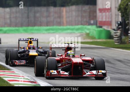 Felipe Massa (BRA) Ferrari F138. Großer Preis von Italien, Sonntag, 8. September 2013. Monza Italien. Stockfoto