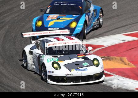 Christoffer Nygaard (DEN) / Kristian Poulsen (DEN) / Nicki Thiim (DEN) Aston Martin Vantage V8. FIA-Langstrecken-Weltmeisterschaft, Runde 5, Sonntag, 22. September 2013. Circuit of the Americas, Austin, Texas, USA. Stockfoto