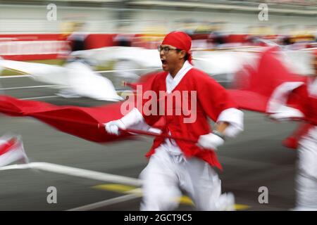 Anzeige Vor Dem Rennen. Großer Preis von Korea, Sonntag, 6. Oktober 2013. Yeongam, Südkorea. Stockfoto