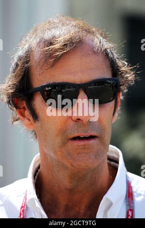 Emanuele Pirro (ITA) FIA Steward am Start. 09.10.2016. Formel 1