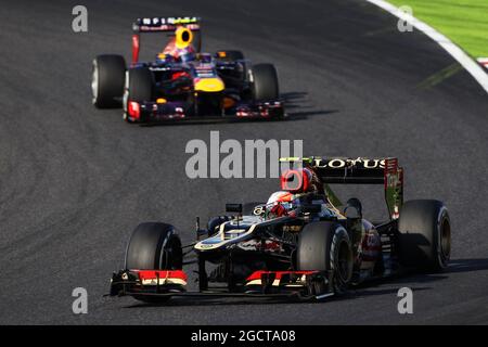 Romain Grosjean (FRA) Lotus F1 E21. Großer Preis von Japan, Sonntag, 13. Oktober 2013. Suzuka, Japan. Stockfoto
