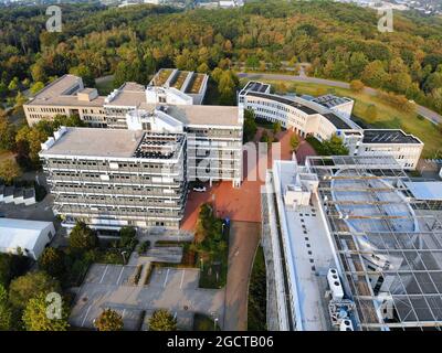 HAGEN, DEUTSCHLAND - 16. SEPTEMBER 2020: Universität Hagen in Deutschland. Die Universität ist auch bekannt als FU Hagen oder FernUniversitat, und ist größte dista Stockfoto