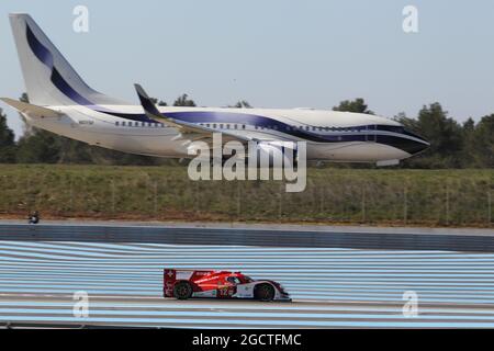 #12 Andrea Belicchi (ITA) / Mathias Beche (SUI) / Nicolas Prost (FRA) Rebellion Racing, Lola B12/60 - Toyota. FIA-Langstrecken-Weltmeisterschaft, „Prolog“, offizielle Testtage, Freitag, 28. März 2014. Paul Ricard, Frankreich. Stockfoto