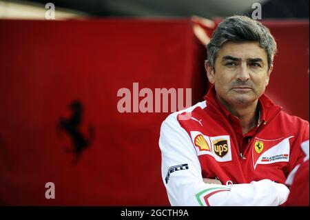 Marco Mattiacci (ITA) Ferrari Teamchef. Großer Preis von China, Sonntag, 20. April 2014. Shanghai, China. Stockfoto