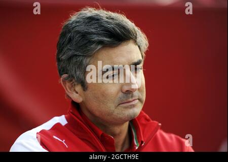 Marco Mattiacci (ITA) Ferrari Teamchef. Großer Preis von China, Sonntag, 20. April 2014. Shanghai, China. Stockfoto