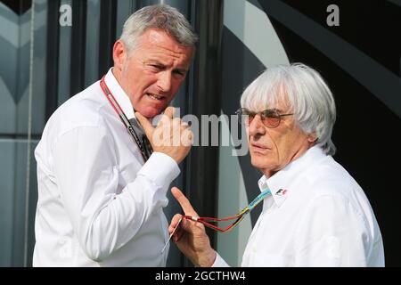 Bernie Ecclestone (GBR). Großer Preis von Spanien, Samstag, 10. Mai 2014. Barcelona, Spanien. Stockfoto