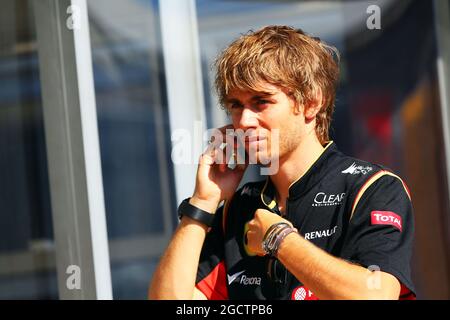 Charles Pic (FRA) Lotus F1 Team Dritter Fahrer. Großer Preis von Deutschland, Freitag, 18. Juli 2014. Hockenheim, Deutschland. Stockfoto