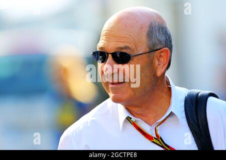 Peter sauber (SUI) sauber Präsident des Verwaltungsrats. Großer Preis von Deutschland, Samstag, 19. Juli 2014. Hockenheim, Deutschland. Stockfoto