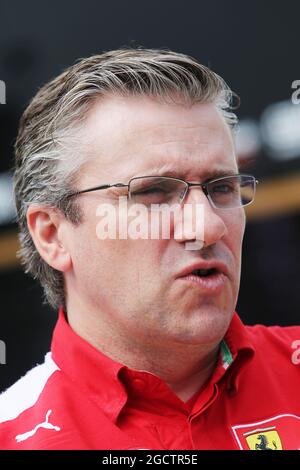 Pat Fry (GBR) Ferrari Deputy Technical Director und Head of Race Engineering. Großer Preis von Ungarn, Sonntag, 27. Juli 2014. Budapest, Ungarn. Stockfoto