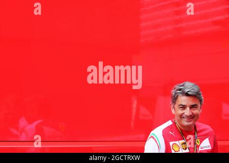 Marco Mattiacci (ITA) Ferrari Teamchef. Großer Preis von Italien, Donnerstag, 4. September 2014. Monza Italien. Stockfoto