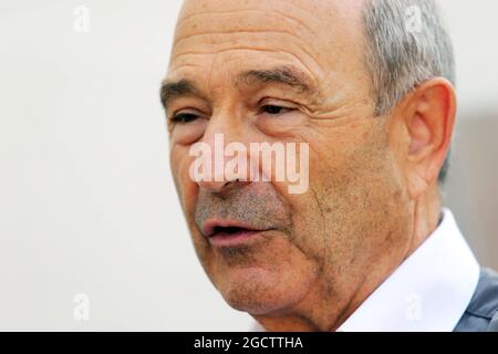 Peter sauber (SUI) sauber Präsident des Verwaltungsrats. Großer Preis von Italien, Sonntag, 7. September 2014. Monza Italien. Stockfoto