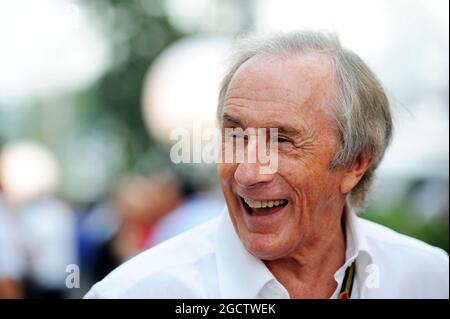 Jackie Stewart (GBR). Großer Preis von Singapur, Sonntag, 21. September 2014. Marina Bay Street Circuit, Singapur. Stockfoto