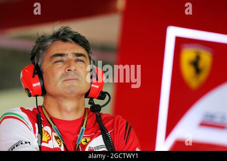 Marco Mattiacci (ITA) Ferrari Teamchef. Großer Preis von Japan, Freitag, 3. Oktober 2014. Suzuka, Japan. Stockfoto