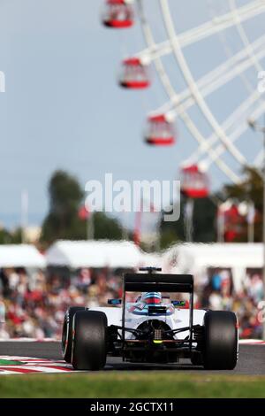 Felilia Massa (BRA) Williams FW36. Großer Preis von Japan, Samstag, 4. Oktober 2014. Suzuka, Japan. Stockfoto