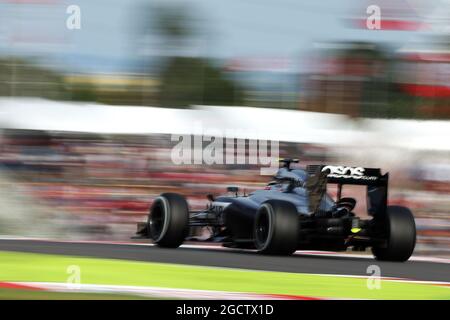 Kevin Magnussen (DEN) McLaren MP4-29. Großer Preis von Japan, Samstag, 4. Oktober 2014. Suzuka, Japan. Stockfoto