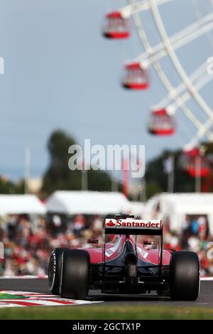 Kimi Räikkönen (FIN) Ferrari F14-T. Großer Preis von Japan, Samstag, 4. Oktober 2014. Suzuka, Japan. Stockfoto