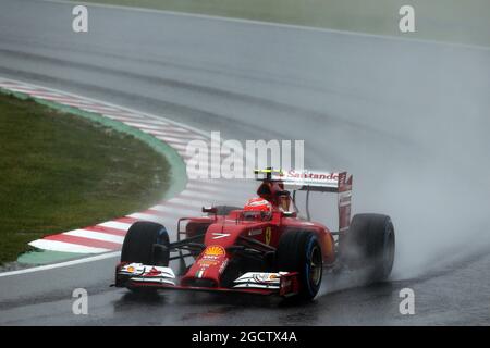 Kimi Räikkönen (FIN) Ferrari F14-T. Großer Preis von Japan, Sonntag, 5. Oktober 2014. Suzuka, Japan. Stockfoto