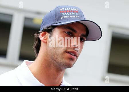 Williams Test- und Reservefahrer von Wilan Nasr (BRA). Großer Preis von Brasilien, Donnerstag, 6. November 2014. Sao Paulo, Brasilien. Stockfoto