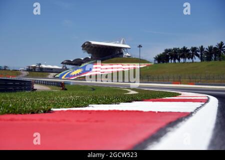 Sepang-Schaltung. Großer Preis von Malaysia, Donnerstag, 26. März 2015. Sepang, Kuala Lumpur, Malaysia. Stockfoto