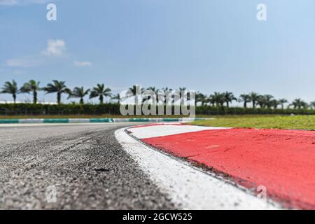 Sepang-Schaltung. Großer Preis von Malaysia, Donnerstag, 26. März 2015. Sepang, Kuala Lumpur, Malaysia. Stockfoto
