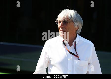 Bernie Ecclestone (GBR). Großer Preis von Spanien, Samstag, 9. Mai 2015. Barcelona, Spanien. Stockfoto