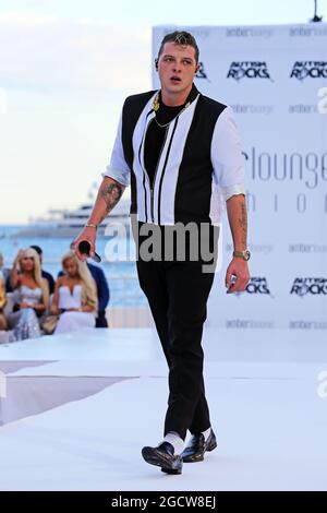 John Newman (GBR) Sänger bei der Amber Lounge Fashion Show. Großer Preis von Monaco, Freitag, 22. Mai 2015. Monte Carlo, Monaco. Stockfoto