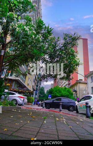 Batumi, Georgia - 30. Juni 2021: Gorgasali Street Stockfoto